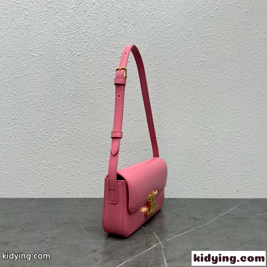フェミニン 上品 トリオンフ ショルダーバッグ セリーヌ バッグ コピー レディース ピンク-1