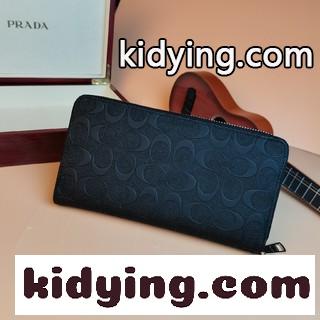 COACHコーチ チャック財布 コーチ 財布 お手入れ コピー 男女共通 pvcヘッドコート牛革は輸出商品専用です-1