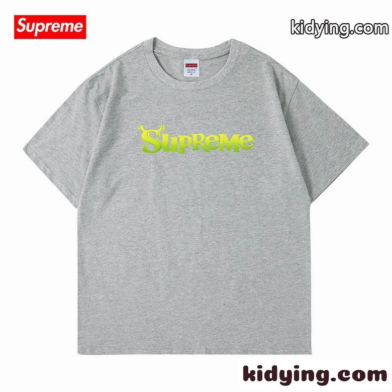 おしゃれ ゆったり 半袖 トップス ロゴ クルーネック シュプリーム tシャツ コピー レディース メンズ 定番 人気-8