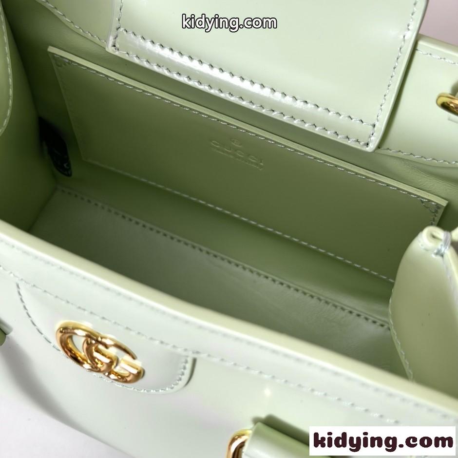 GUCCI ダイアナ スモール トートバッグ グッチ スーパーコピー 832936 ライトグリーン-4
