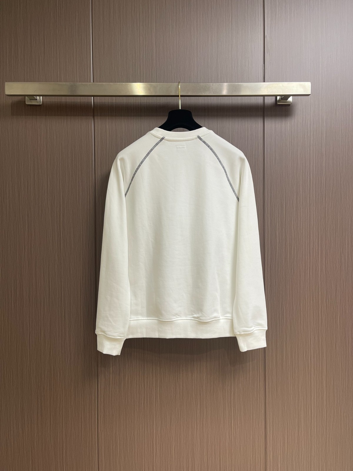 人気 お洒落 バーバリー 長袖Tシャツ 偽物 ロゴ入り コットン スウェットシャツ-2
