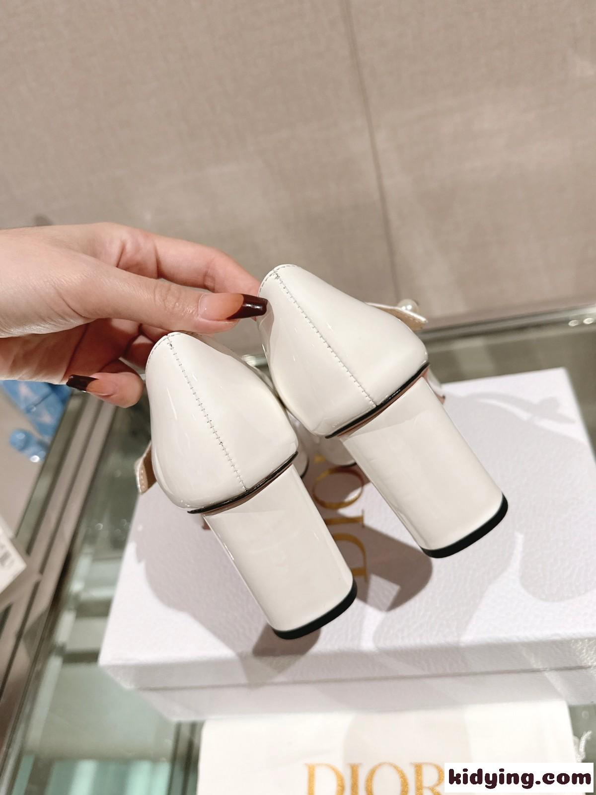JOLIE DIOR パンプス 7.5cm クリスチャン・ディオール シューズ コピー ホワイト-1