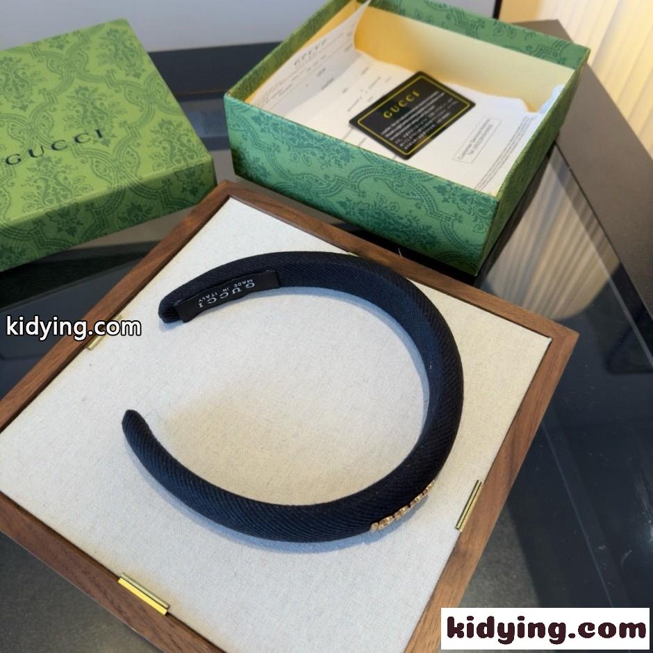 シンプル GUCCI ロゴ カチューシャ グッチ 偽物 合わせやすい-2