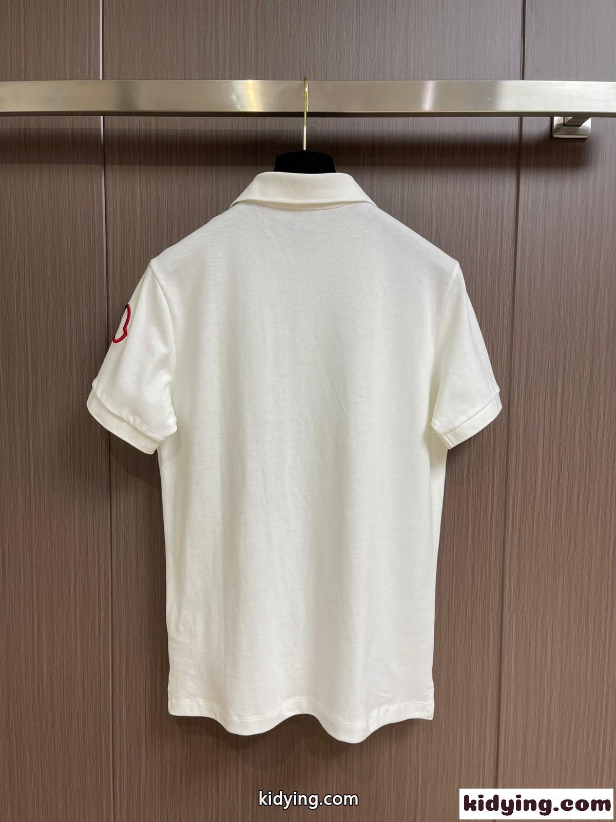 カジュアル 着心地いい コットン 半袖 ポロシャツ モンクレール Tシャツ コピー-1