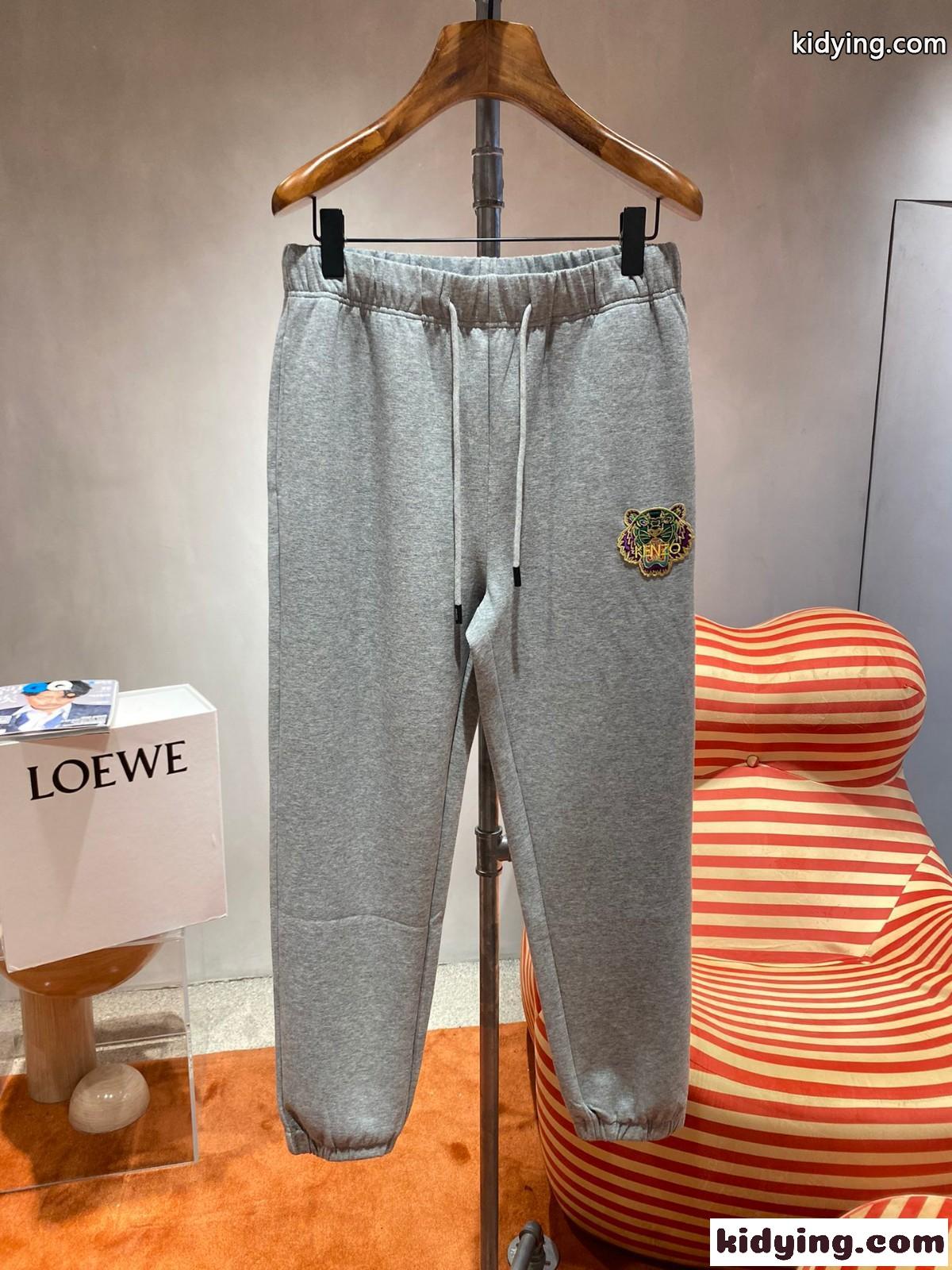 定番 カジュアル スウェットパンツ ケンゾー パンツ コピー グレー-1