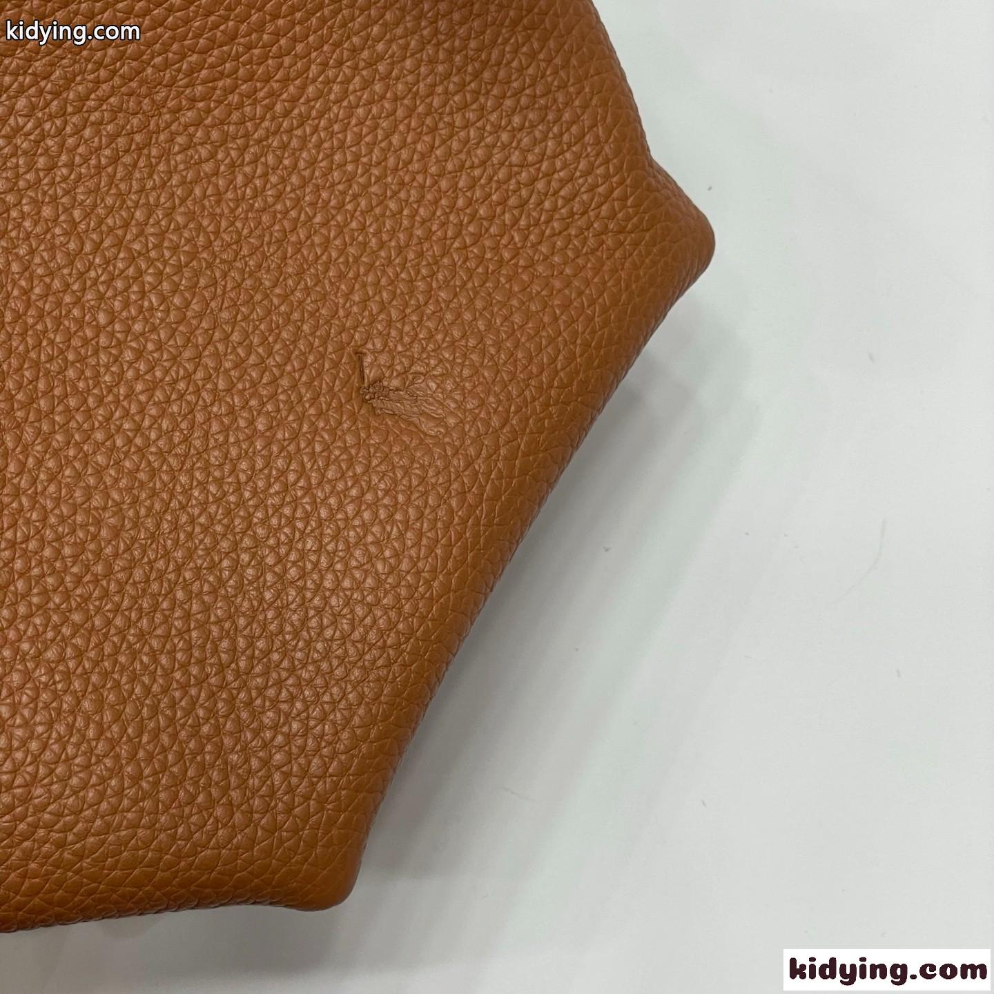 定番 Polo Play レザー スモール ハンドバッグ ラルフローレン バッグ スーパーコピー ブラウン-4