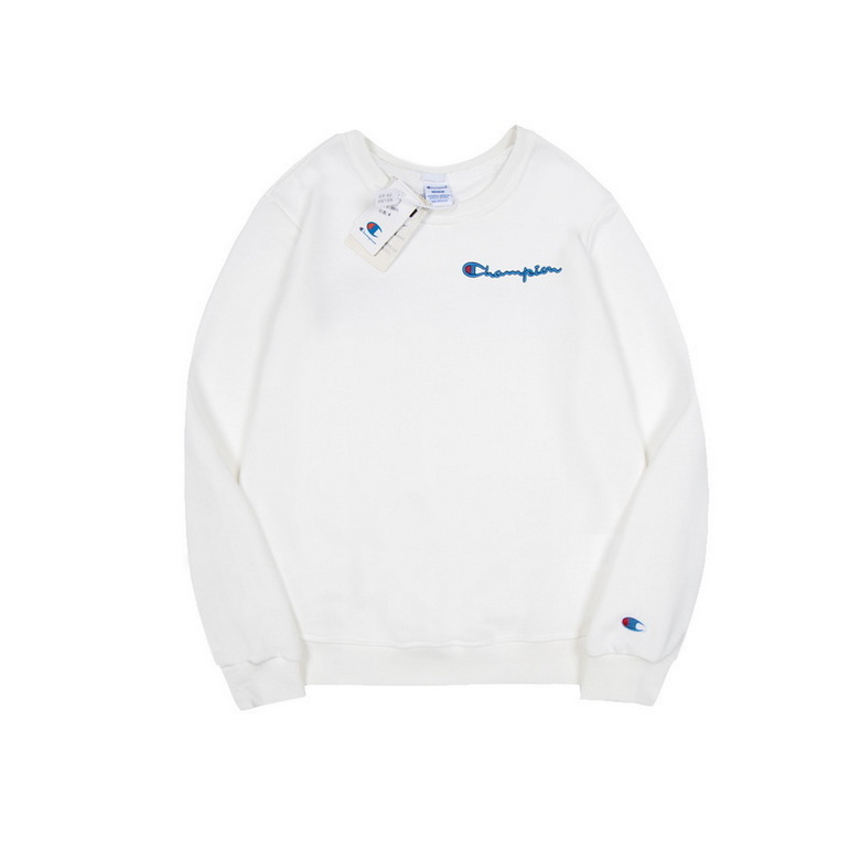 ゆったり 快適 ベーシック 3色あり クルーネック チャンピオン 長袖tシャツ コピー ロゴ カジュアル おしゃれ-0