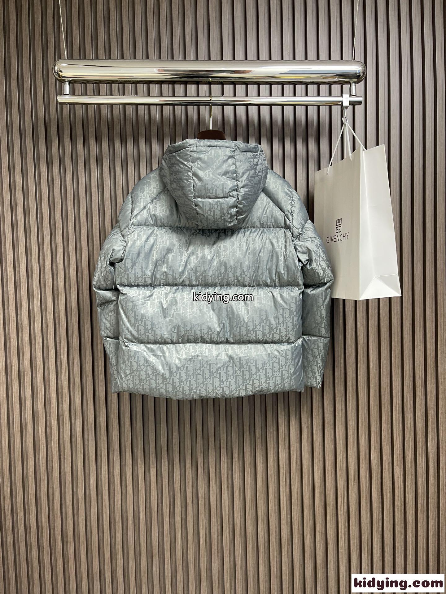上品 カジュアル フード付き ダウンブルゾン クリスチャン・ディオール ダウンジャケット コピー-0
