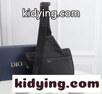 Diorディオール ディオール バッグ 黒コピー メンズSADDLEメンズショルダーバッグ バストバッグ 黒の牛皮革-0