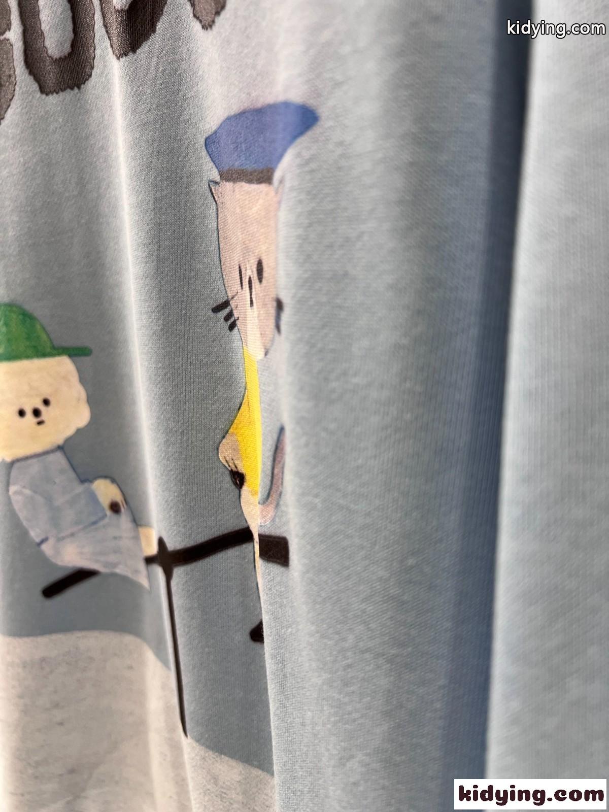可愛い プリント グッチ Tシャツ コピー 合わせやすい スウェットシャツ-4