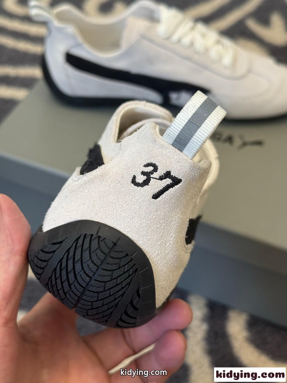 BALENCIAGA × PUMA スエード スピードキャット スニーカー スーパーコピー ホワイト-3