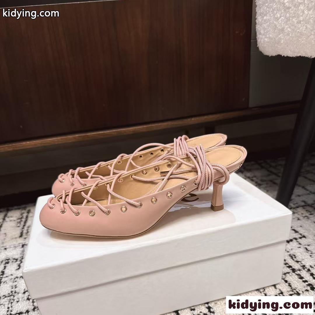 注目される 大人気 CHLOÉ GHILLIESパンプス スーパーコピー ピンク-0