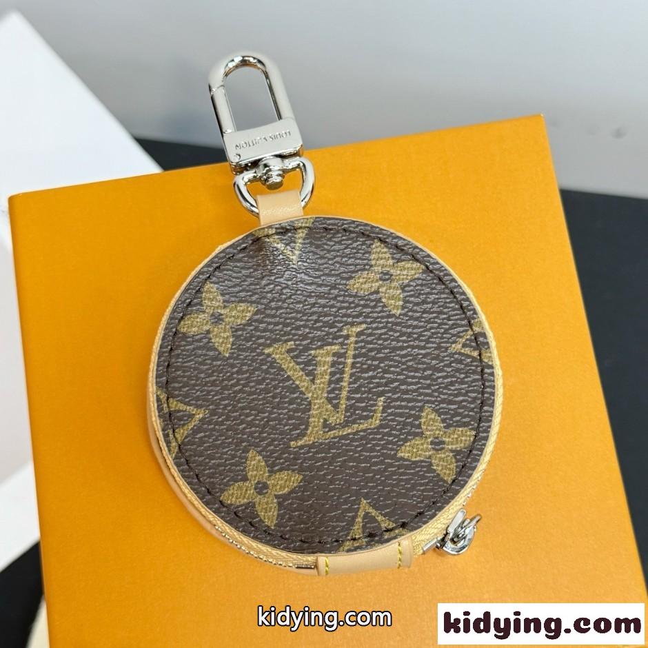 ルイ・ヴィトン キーホルダー 偽物 バッグチャーム・LV ドーナッツ ブルー-2