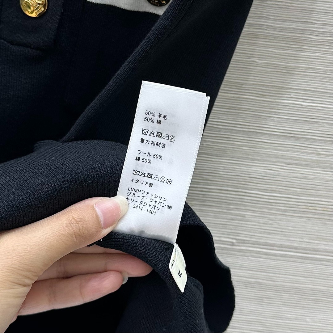 クロップド タンクトップ セリーヌ ニット コピー ノースリーブ トップス-3
