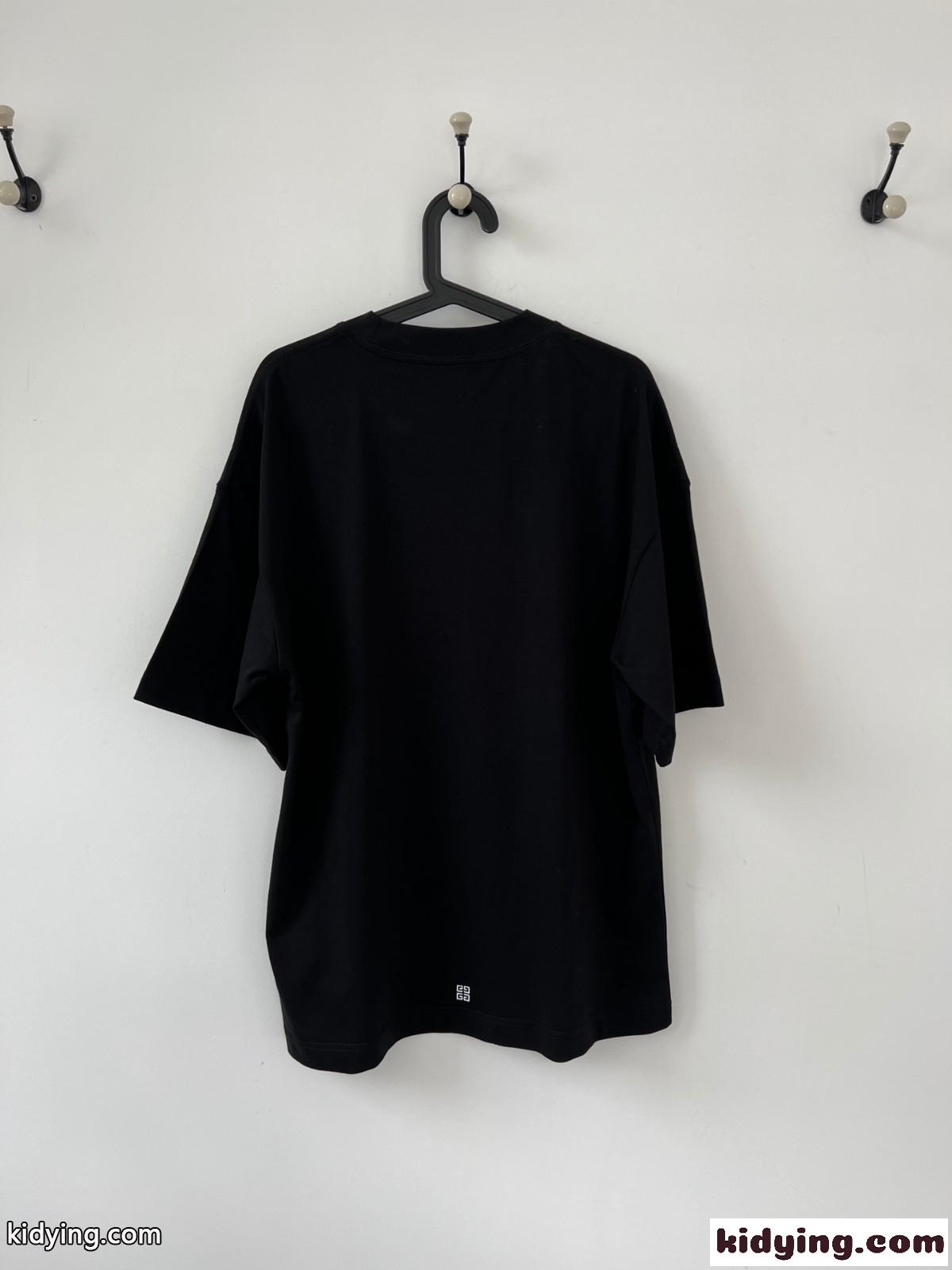 オーバーサイズ ユニセックス コットン 4G 半袖Tシャツ ジバンシィ Tシャツ コピー-1
