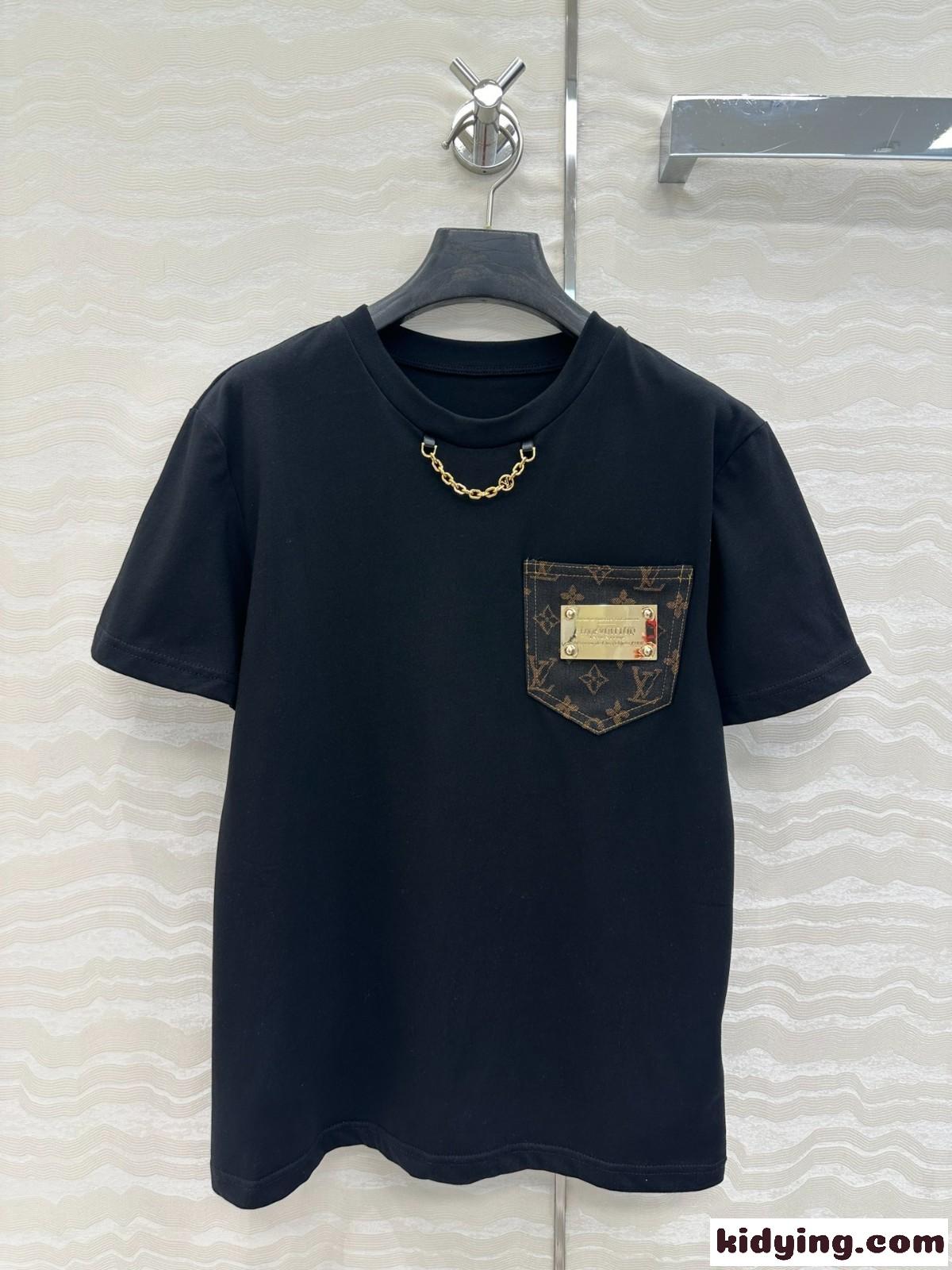 シグネチャーポケット Tシャツ ルイ・ヴィトン 半袖Tシャツ コピー-2