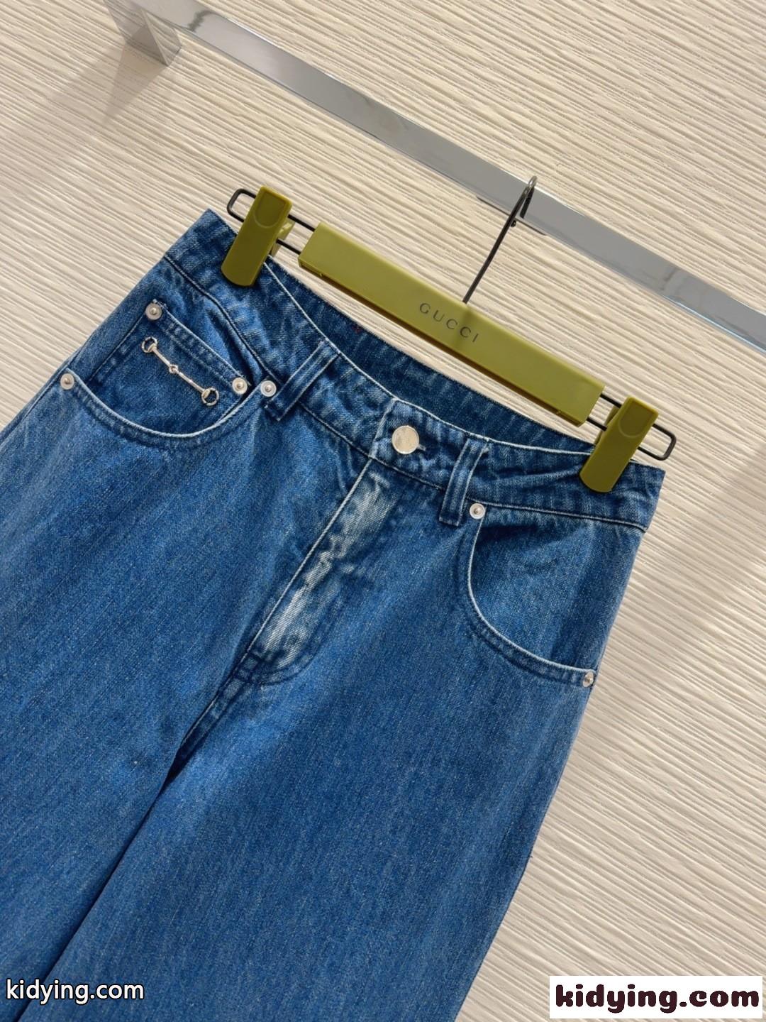 おしゃれ カジュアル デニムパンツ グッチ ジーンズ コピー レディース-0
