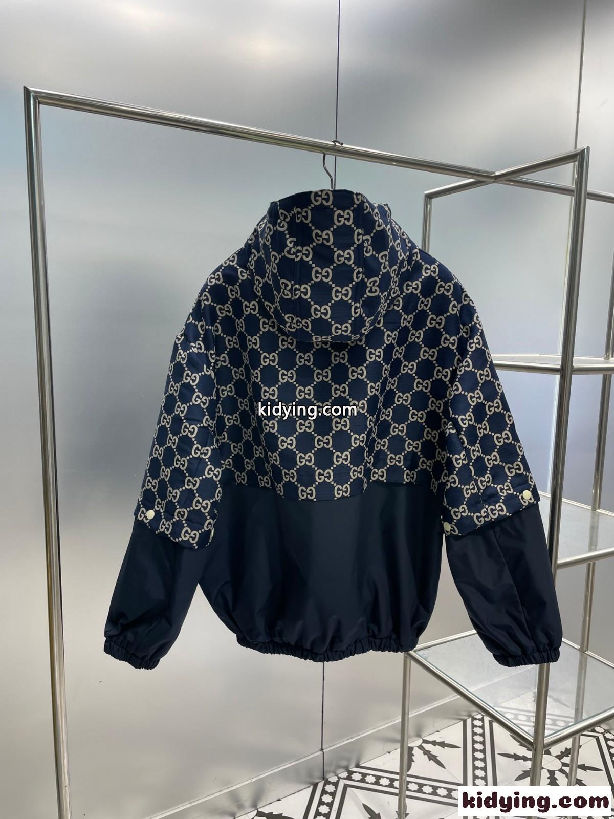 GG リップストップ ファブリック ジップジャケット グッチ ジャケット コピー-2
