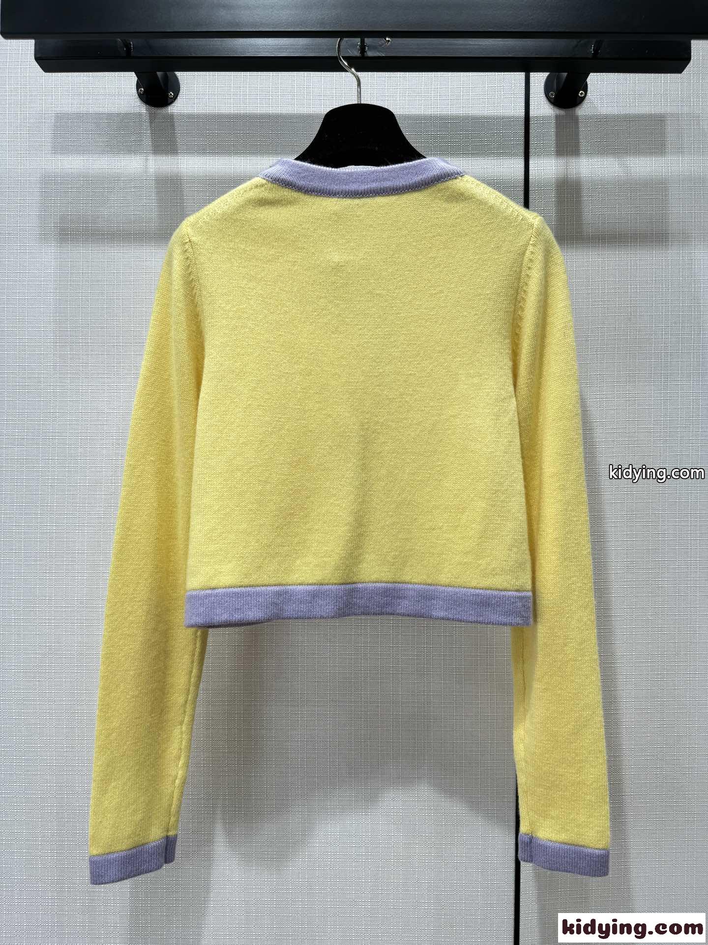 定番 可愛い 配色 カーディガン シャネル ニット コピー レディース-4