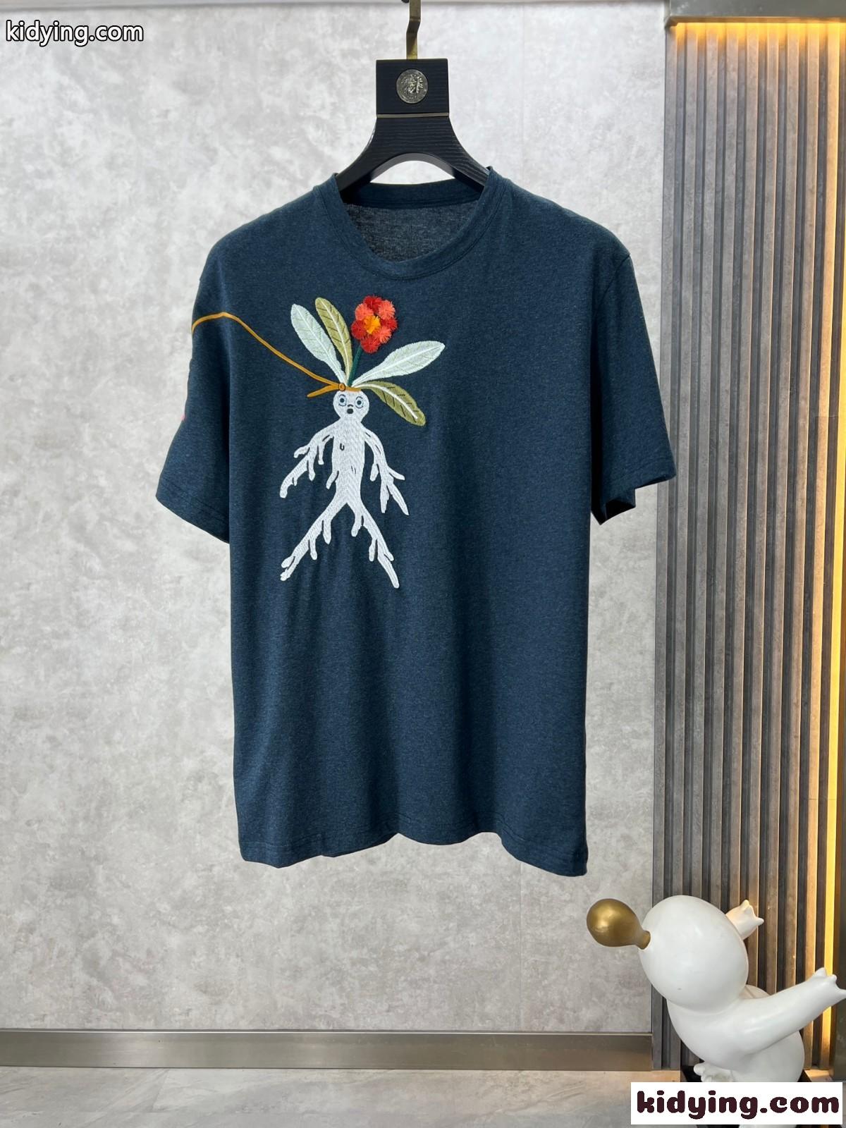 LOEWE x Suna Fujita コットン 半袖Tシャツ ロエベ Tシャツ コピー-0