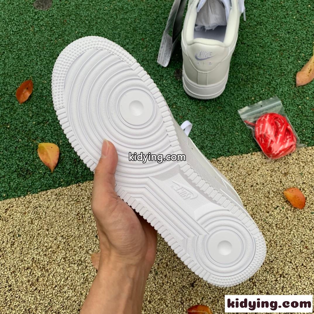 Supreme x Nike Air Force 1 AF1 ホワイト 人気 シュプリーム スニーカー コピー コンフォート おしゃれ 定番 レディース メンズ-3