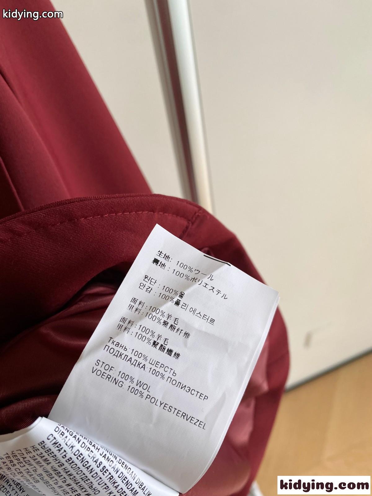 シングルブレスト ウール テーラードジャケット ミュウミュウ ジャケット コピー レディース-4