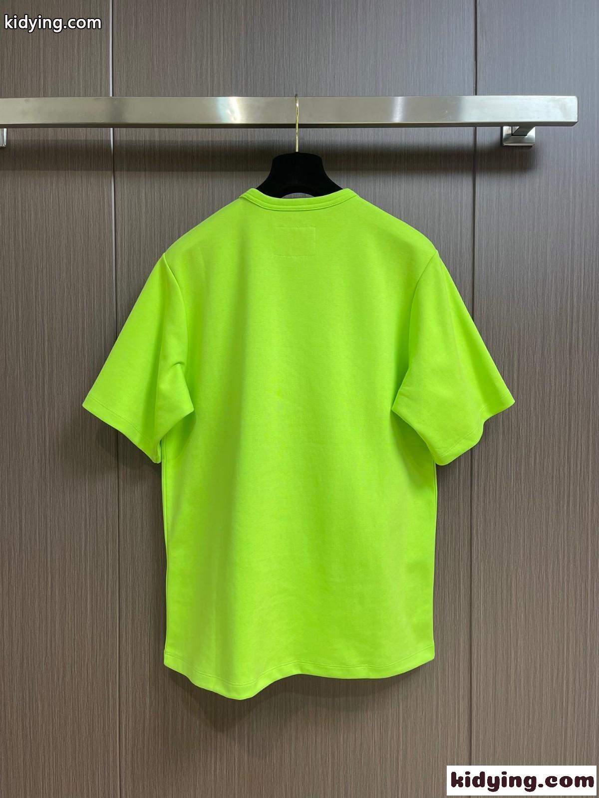 FENDI by MARC JACOBS イエローコットンTシャツ フェンディ Tシャツ コピー メンズ-1