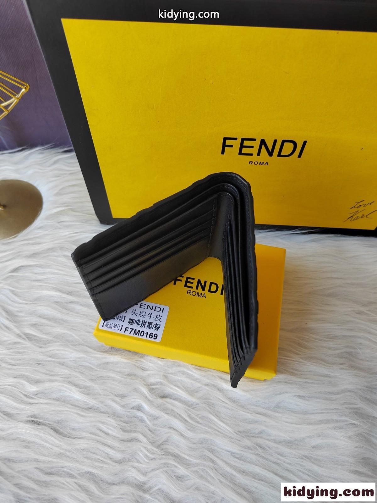人気 FF フェンディ 財布 コピー 二つ折り財布 ウォレット ユニセックス-3