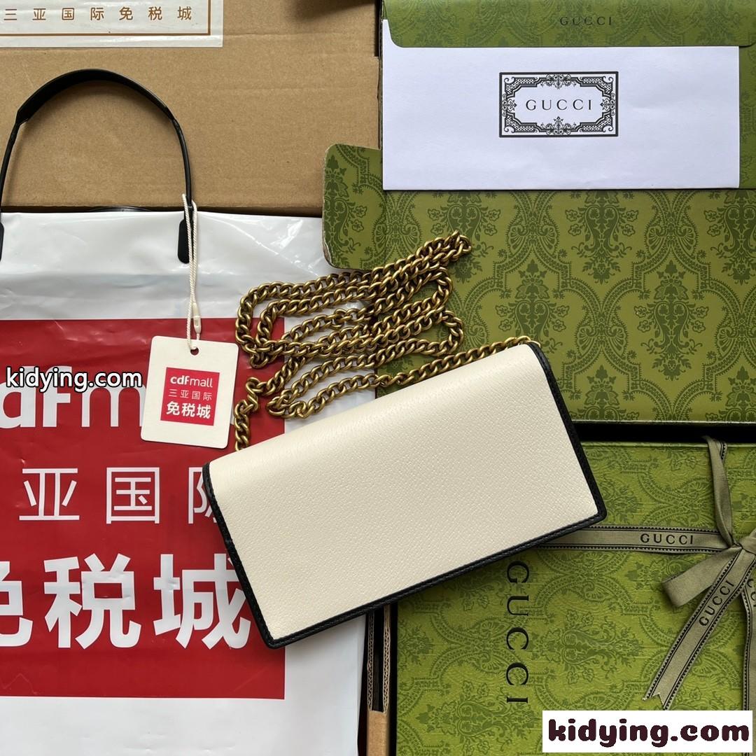 グッチ バッグ コピー 人気 レディース adidas x Gucci ロゴ ウォレット チェーンバック-2