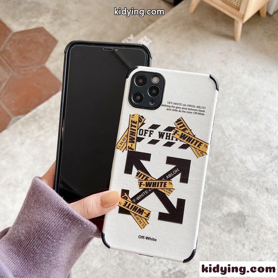 スタイリッシュ オフホワイト アイフォンケース コピー アイフォンカバー ロゴ iPhone13カバー スマホケース-4