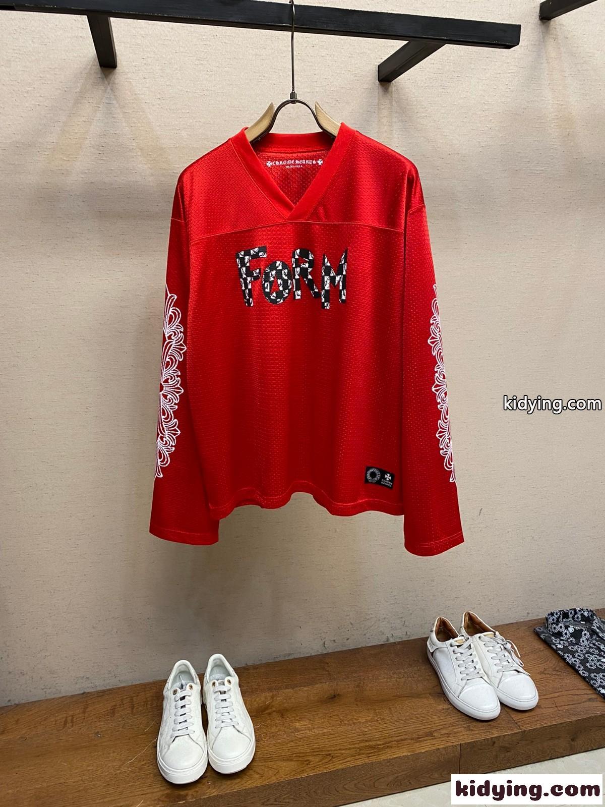 カジュアル ストリート メッシュ ホッケーTシャツ クロムハーツ Tシャツ コピー-0