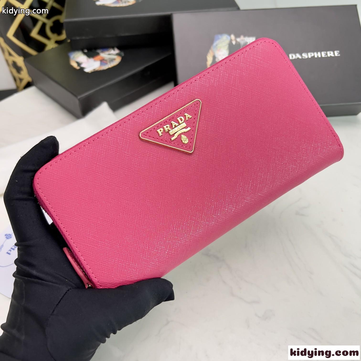使いやすい ラウンドファスナー プラダ 財布 コピー レディース 長財布 小銭入れ 大容量-0