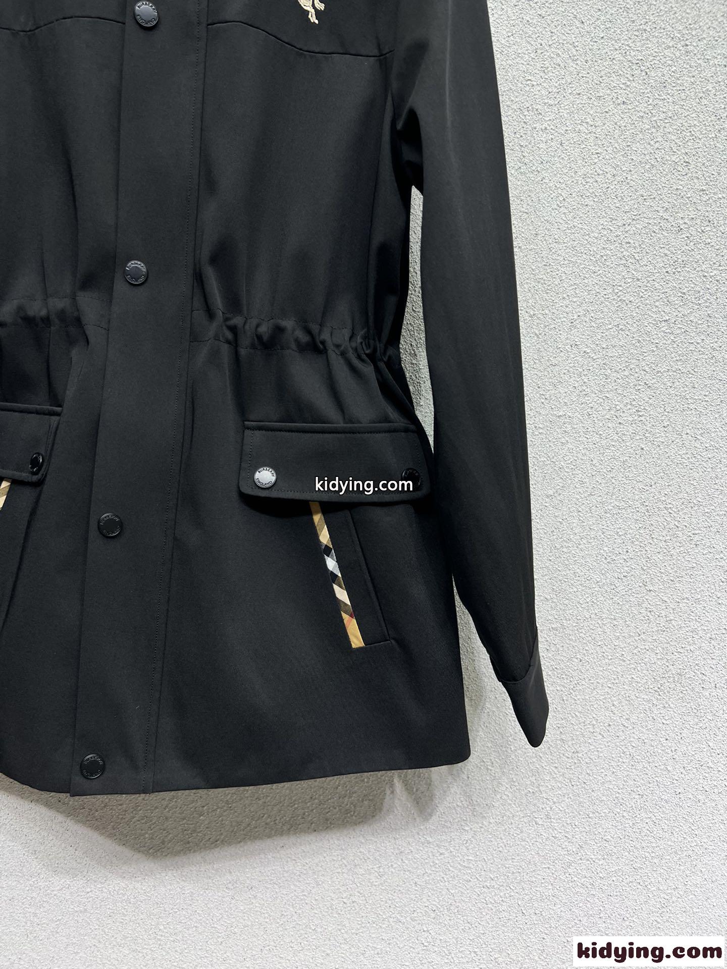 カジュアル フーデッドトレンチコート バーバリー ジャケット コピー レディース-1