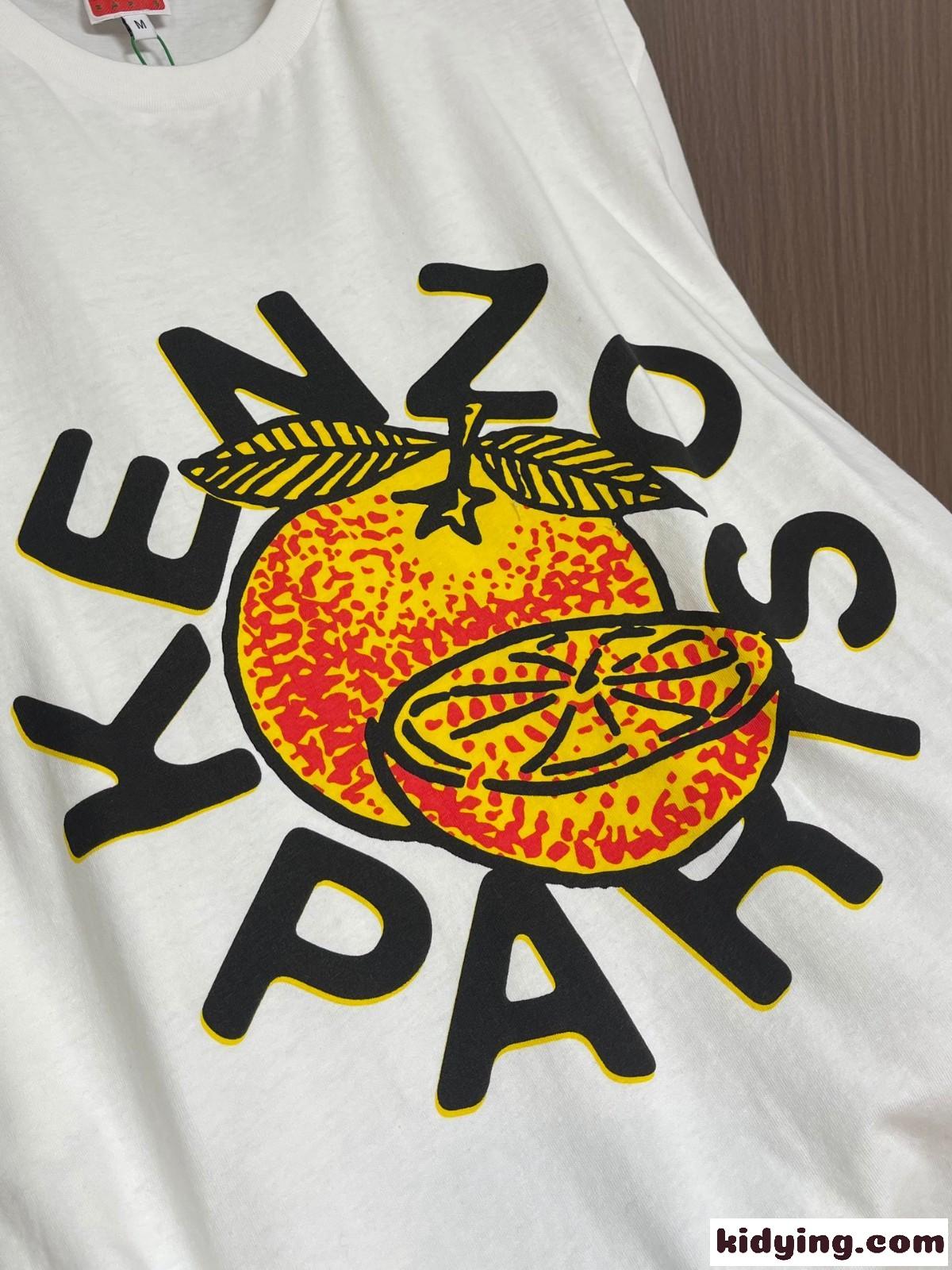 KENZO ORANGE クラシック Tシャツ ケンゾー 半袖Tシャツ コピー 合わせやすい-3