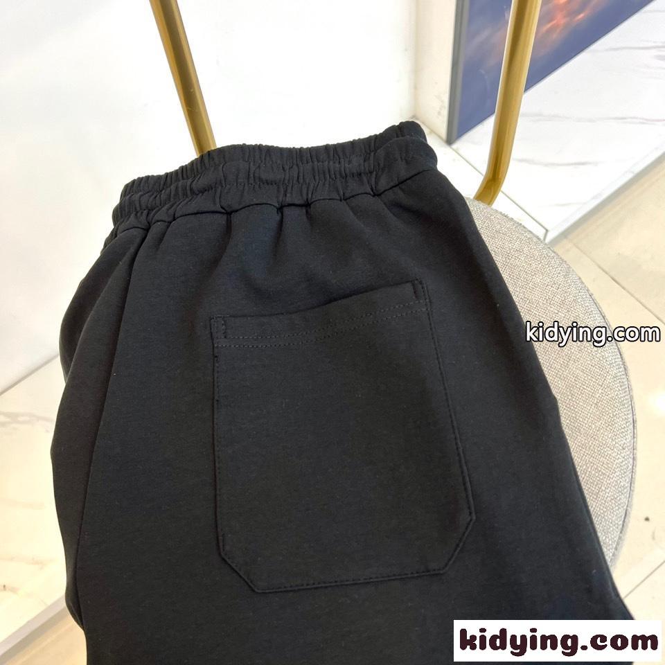 カジュアル ロゴ ショートパンツ ドルチェ&ガッバーナ パンツ 偽物 ブラック-3