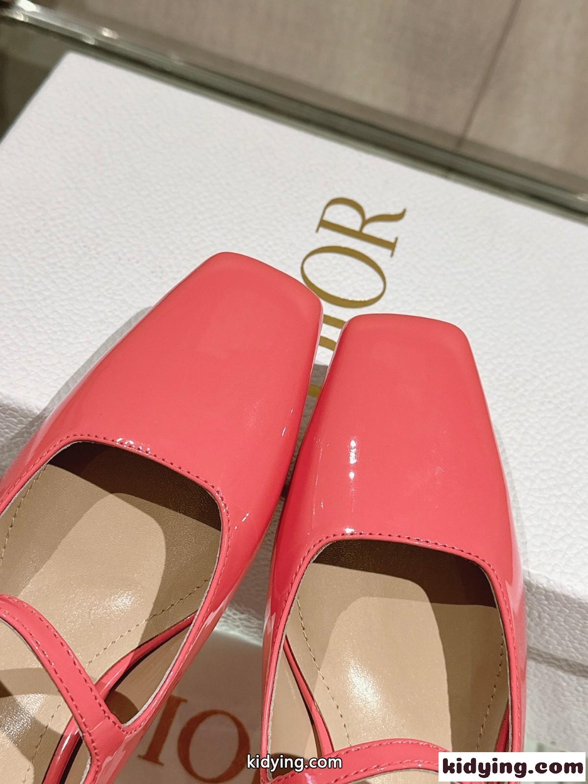クリスチャン・ディオール シューズ コピー JOLIE DIOR パンプス 3.5cm ピンク-1