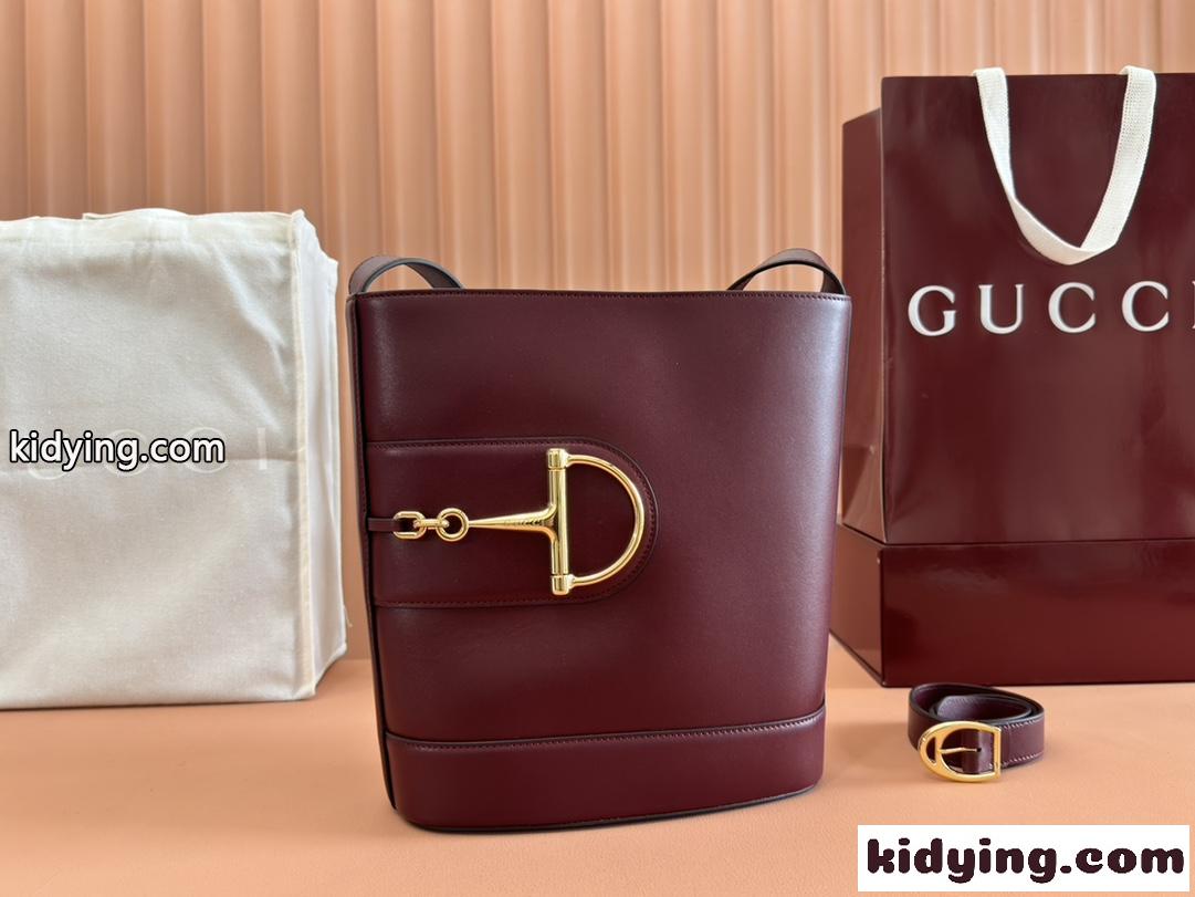 Gucci 73 ミディアム バケットバッグ グッチ バッグ スーパーコピー 833660 レッド-0
