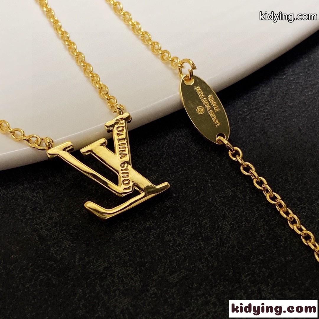 洗練された エレガント LV アイコニック ルイ・ヴィトン ネックレス コピー-3