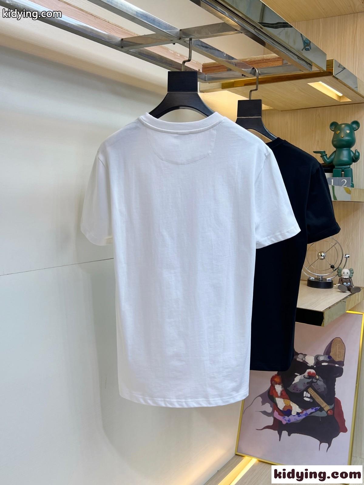 3色あり コットン DGミラノプリント 半袖Tシャツ ドルチェ&ガッバーナ Tシャツ コピー-6