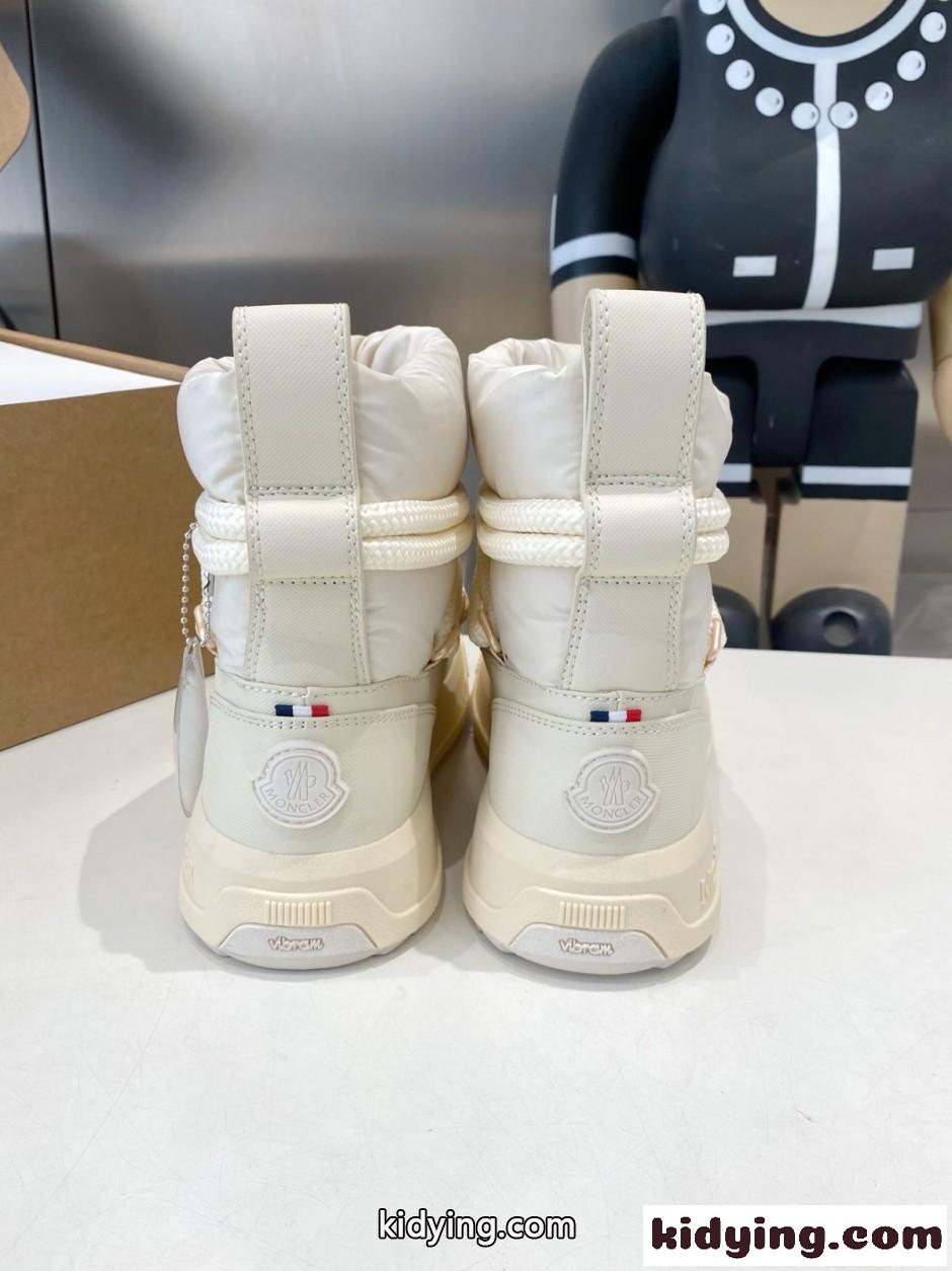 人気 おしゃれ Moncler Altive Mid スノーブーツ モンクレール ブーツ スーパーコピー ホワイト-3