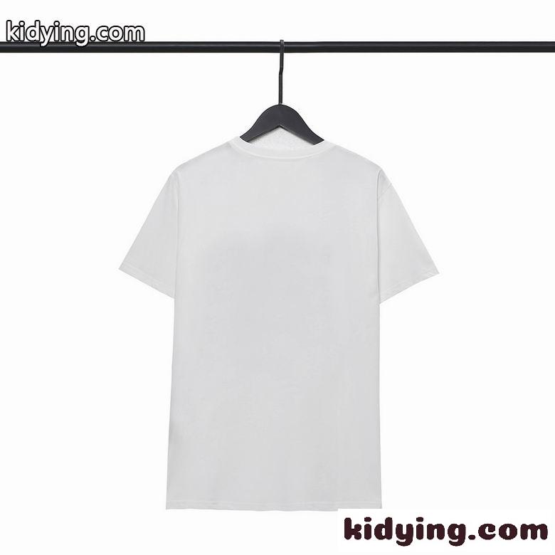 お洒落 ロゴ プリント クルーネック 定番 春夏 半袖 トップス シャネル tシャツ コピー 着心地いい カジュアル ホワイト ブラック-2