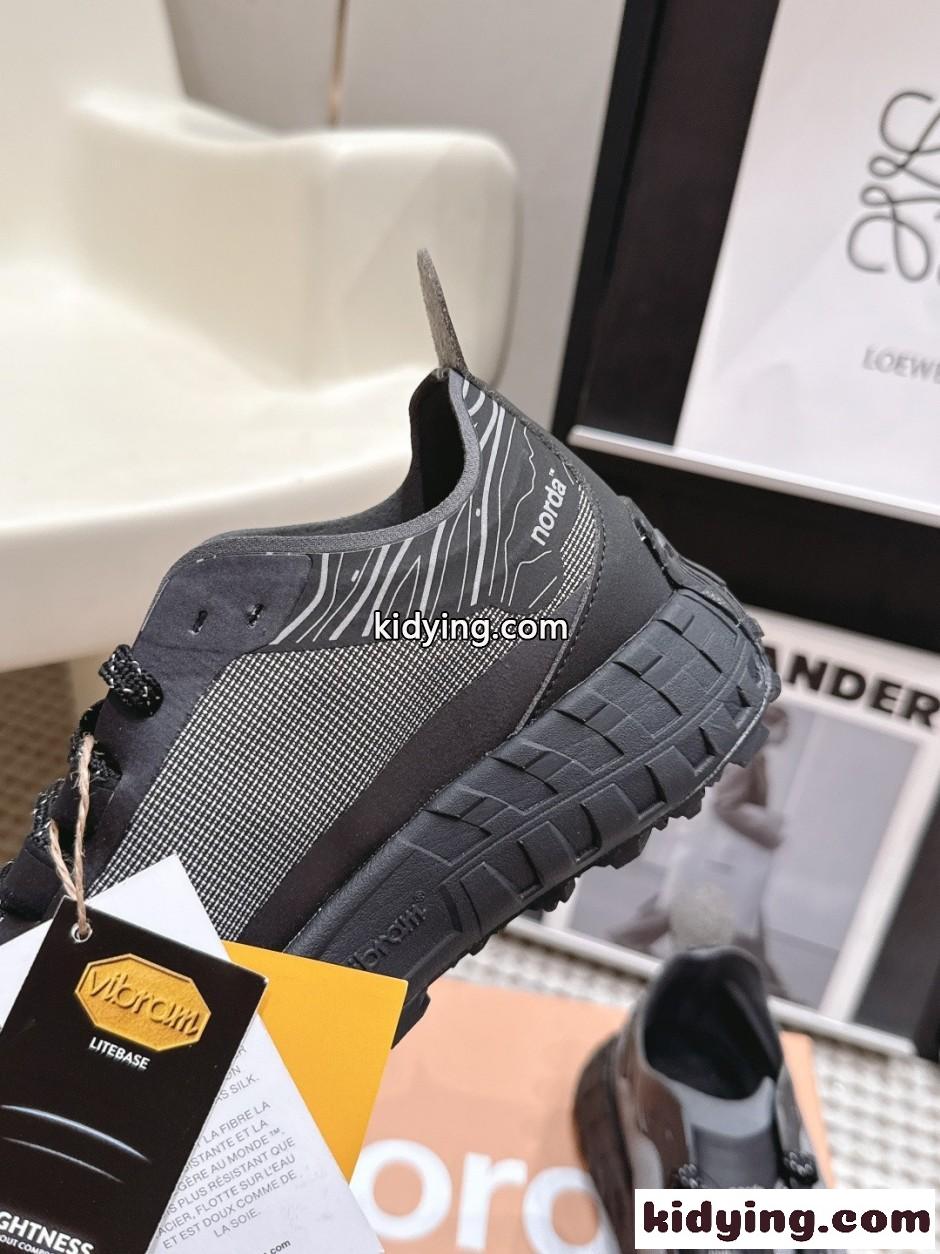 カジュアル 人気 ZEGNA x norda™ エルメネジルド・ゼニア スニーカー 偽物 グレー-4