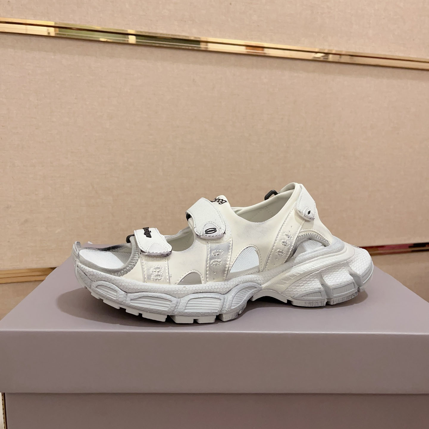 カジュアル メンズ 3XL サンダル バレンシアガ サンダル スーパーコピー ホワイト-0