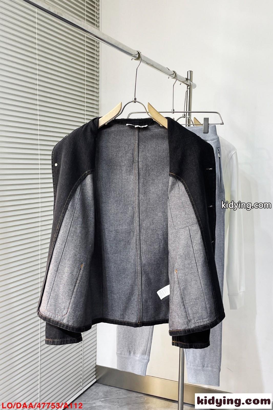 23AW アナグラム デニムジャケット ロエベ ジャケット コピー メンズ-2