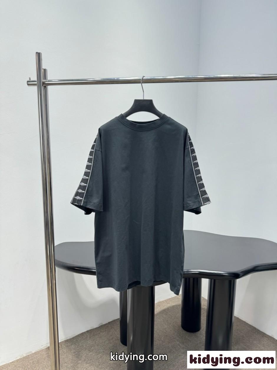 3B スポーツアイコン サイドライン オーバーサイズ Tシャツ バレンシアガ コピー-0