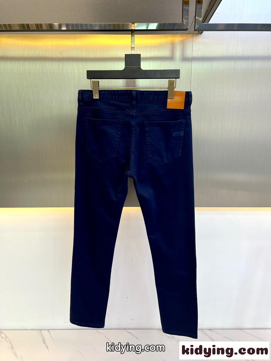 カジュアル メンズ ストレッチ デニムパンツ エルメネジルド・ゼニア ジーンズ コピー-4