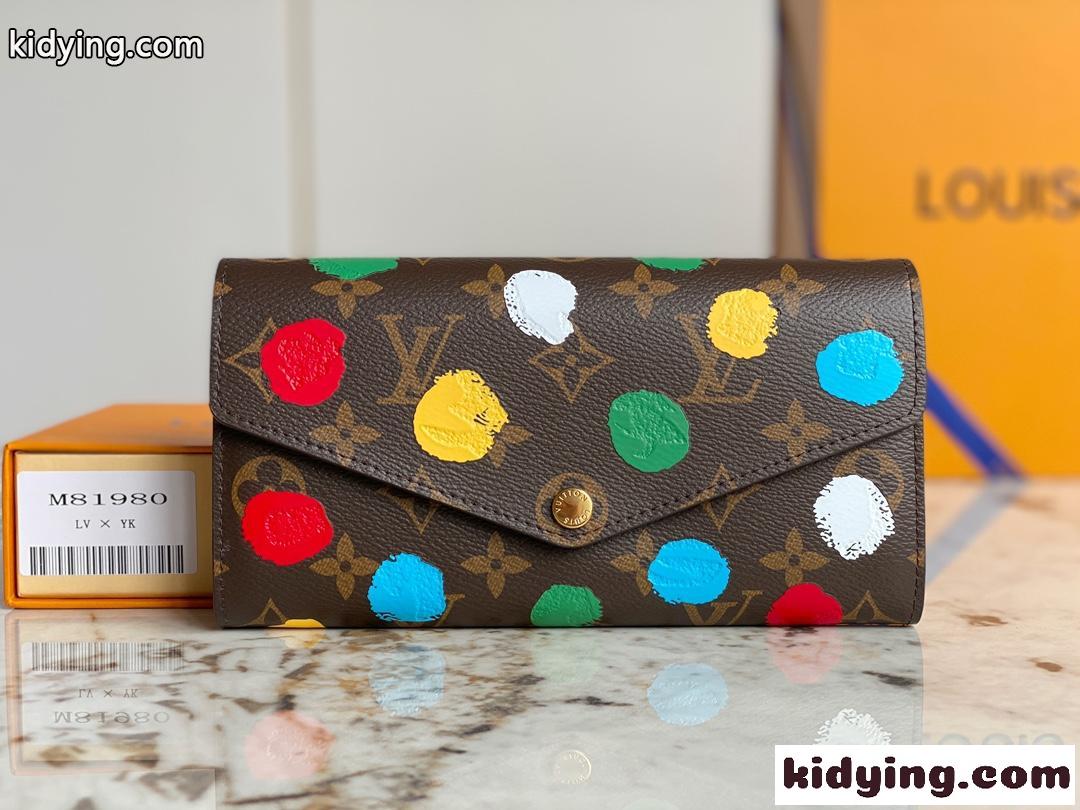 LV × YK ポルトフォイユ･サラ NM モノグラム ルイ・ヴィトン 財布 コピー 人気-1