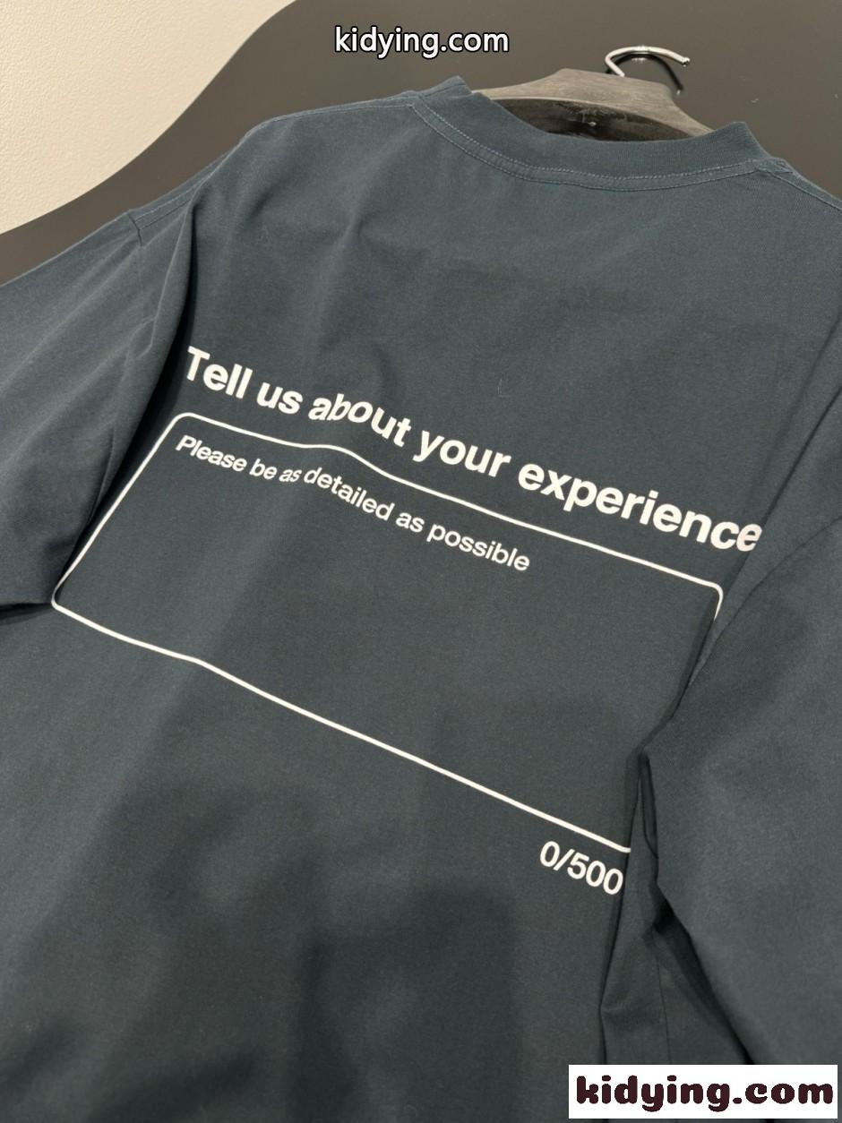 バレンシアガ Tシャツ コピー TOP RATING オーバーサイズ 半袖Tシャツ ユニセックス-4