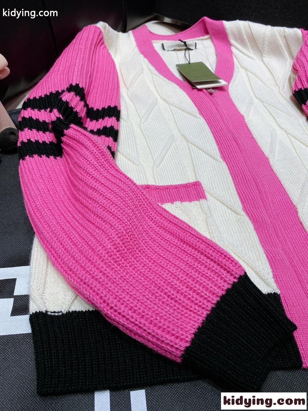 adidas x Gucci ミックス ウール ニットカーディガン グッチ カーディガン コピー 長袖-3
