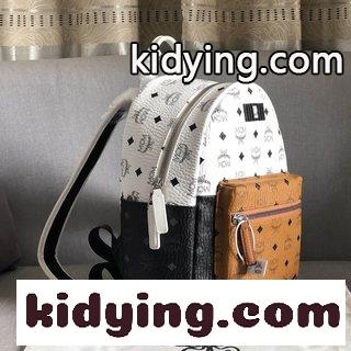 このStark両肩バックパックは多色の古典的なVisetosとNappa皮革でできており 携帯性バッグの象徴的な作品である エムシーエム バッグ コピー-5